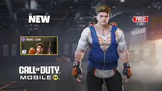*NEW* FREE Demir - Luke Skin Gameplay in COD Mobile! - Street Fighter Event | Milton37LiveCODM