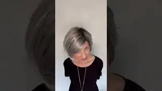Short Wig Review! Envy Juliet in Sterling Shadow! New Color! #shorts