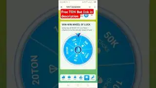 Spin Wheel Get Free TON Coins | Break Egg and Get Free TON | yaytsogram