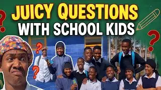 Asking school kids juicy questions ⁉️🤣🔥💯#viral #funny #comedy #school#funnyvideo