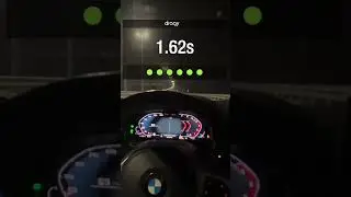 BMW 540i xDrive stage 1 0-100 acceleration #b58 #automobile #acceleration #speed