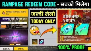 FREE FIRE REDEEM CODE TODAY | 26 JUN REDEEM CODE FREE FIRE | FF REDEEM CODE TODAY 26 JUN