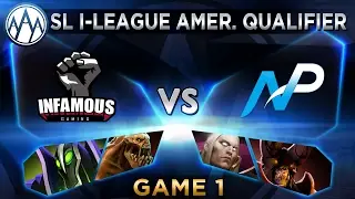 Infamous vs Team NP Game 1 - SL i-League Americas Qualifier - BO2 w/ @Breakycpk @CCnCDota2