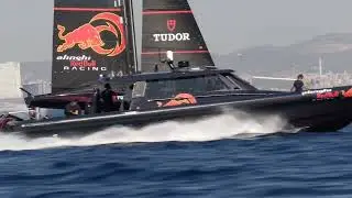 Cup Spy: Highlights - Alinghi Red Bull Racing - AC75 - Day 91 - Barcelona - October 10, 2023