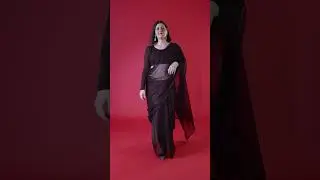 Chocolate Shimmer Saree💝| Elegant and Royal Shimmer!