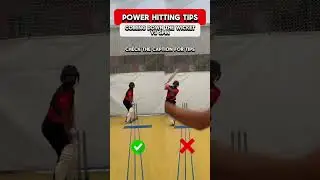 Cricket tips batting tips,Power Hitting Tips: Coming Down the Wicket Against Spin #tips #cricket