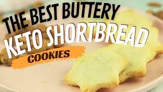 The Best Buttery Keto Shortbread Cookies (Only 4 Ingredients!)
