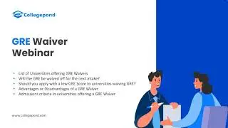 Securing an Admit to Universities Offering GRE Waivers