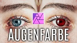 Augenfarbe ändern in Affinity Photo 1.10 - einfache Variante plus 2 Bonus Tipps