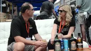 Sean Hackney and Sheryl Stewart at the Northwest Spirits and Mixology Show in Bend, OR 2012