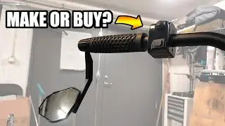 DIY Cafe Racer Handlebar Controls | Suzuki GS550 | Tracker / Cafe Racer Project