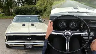 1967 Chevrolet Camaro RS SS 350 V8 Convertible Manual For Sale - POV Driving & Walk-around Video