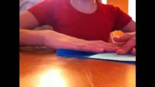How to make an origami crane part 1