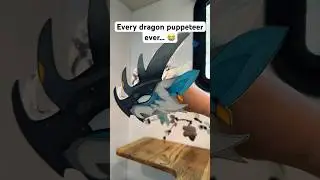 😭 Каждый кукловод драконов когда-либо лол #dragonpuppet #paperart #dragon