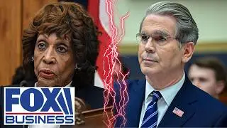 'CAN YOU SHUT HIM UP?': Dem rep CLASHES with Bessent during hearing
