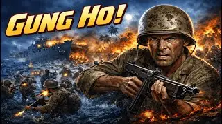 Gung Ho 1943 | WWII US Marines Suicide Raid | No Mercy Combat Mission Behind Enemy Lines