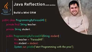 Build a mini ORM with Reflection first | ساخت یک ORM ساده با رفلکشن بخش اول