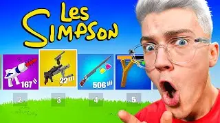 STUFF de SIMPSON SEULEMENT CHALLENGE sur FORTNITE