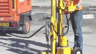 ROCBO E-Z Drill 20UTL pneumatic drill unit