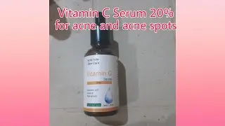 Vitamin C Serum: Isner Mile 20% with Hyaluronic Acid, Vit E, Plant Extract