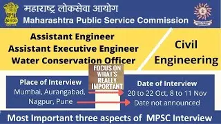 Most important three aspects of MPSC Interview | Must Listen | Civil Engineering | Prepare with YP