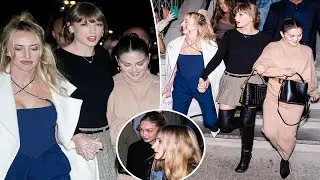 Taylor Swift, Sophie Turner, Selena Gomez, Brittany Mahomes have star-studded NYC night out