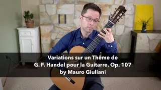 Variations on a Theme by Handel, Op. 107 by Mauro Giuliani
