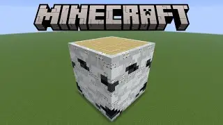 How To Build Giant Birch Log In Minecraft
