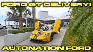 The new GT is HERE! 2018 Ford GT Delivery BBQ at AutoNation Ford Miami