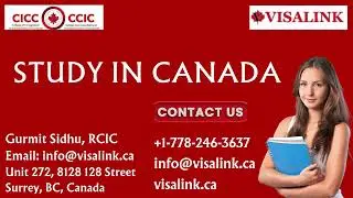 Visa Link Immigration. Study in Canada!