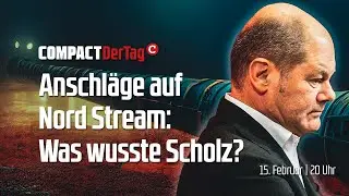 Anschl&auml;ge auf Nord Stream: Was wusste Scholz?