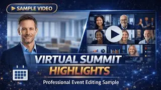Virtual Summit Highlight Reel | Corporate Event Video Editing Sample