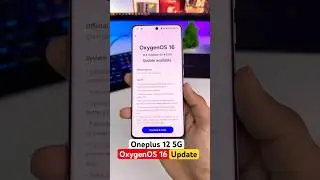Oneplus 12 OxygenOS 16 Android 16 Update