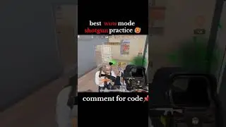 best wow mode for shotgun practice #bgmi #pubgmobile #shortsfeed