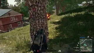 PUBG direct impact w/ molotov but no damage