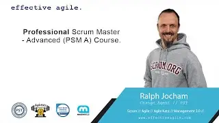 Professional Scrum Master Advanced course