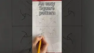 Pattern #drawing #art #pattern #relax #graphics #3d #doodleart #pencil #paperdrawing #zentangle