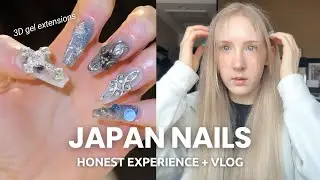 getting my nails done in JAPAN 💅🏻 viral salon, my experience, Tokyo vlog