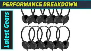 Top Budget Headphones for Classrooms | XOSDA 10-Pack