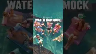 The Original Inflatable Water Hammock | Pool & Beach Float