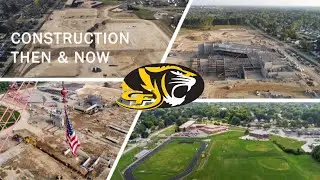 Then and Now 6 12 Campus Construction
