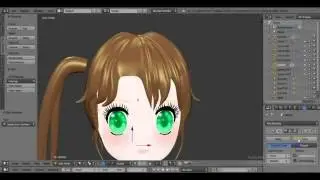 ٌReny) Make Anime Hair in Blender)