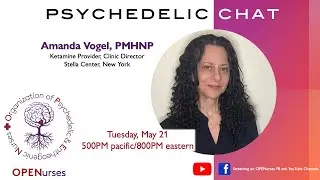 Amanda Vogel, PMHNP - Ketamine Center, Stella Health NY - Tuesday, May 21, 5pm PDT/8pm EDT