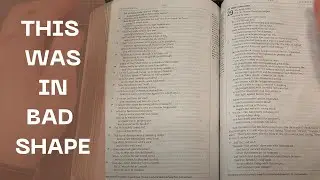 Can I rebind your bible? (Is my bible too bad to be rebound?)