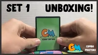 Combo Masters TCG | Set 1 BOOSTER PACK OPENING | Homemade Trading Card Game