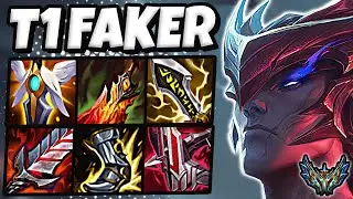 T1 Faker YONE vs JAYCE [ MID ] Patch 12.15 Korea Challenger ✅