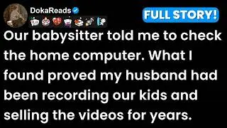 Our trusted babysitter texted: Check the cloud, your husband recorded the kids and sold the videos.