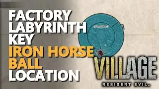 Factory Labyrinth Key Resident Evil Village Iron Horse Ball