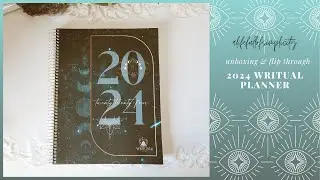 2024 Writual Planner + Stickers & Tarot Stamps | Flip-Through