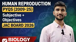 PYQS |class 12th biology | JAC BOARD | Human reproduction | Biology 